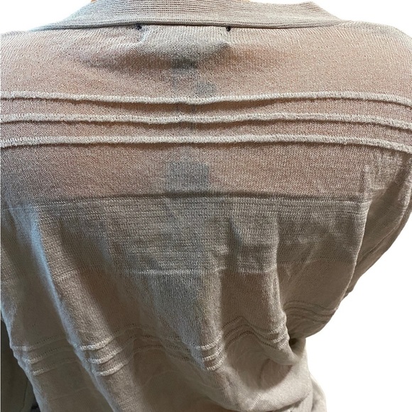 NEW Philomena Petti XL Long Sleeve Light Grey Open Front Cardigan Sweater NWT - Picture 7 of 15